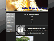Tablet Screenshot of bartonchiropracticoffice.com